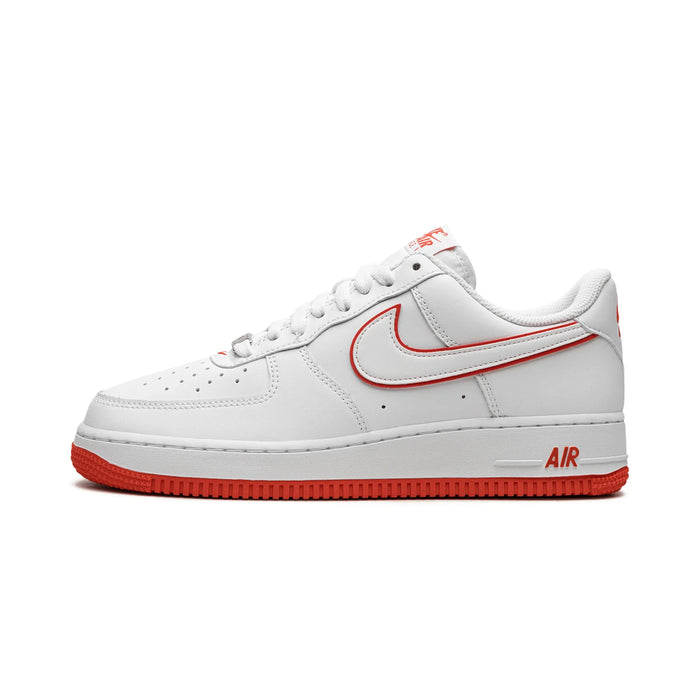 Nike Air Force 1 Low '07 Biały Picante Czerwony