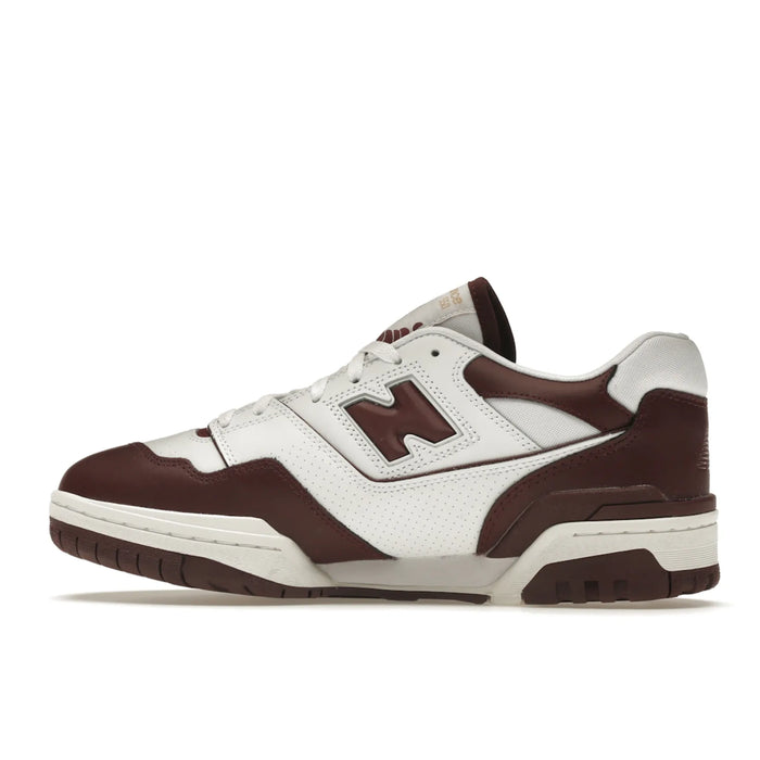 New Balance 550 Biały Burgund