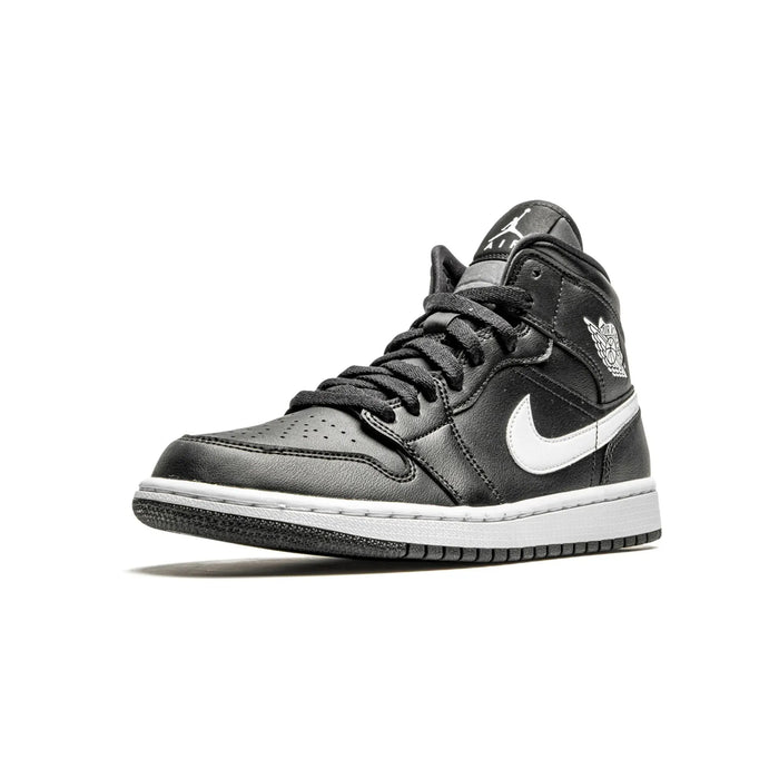 Jordan 1 Mid Black White (Women's)