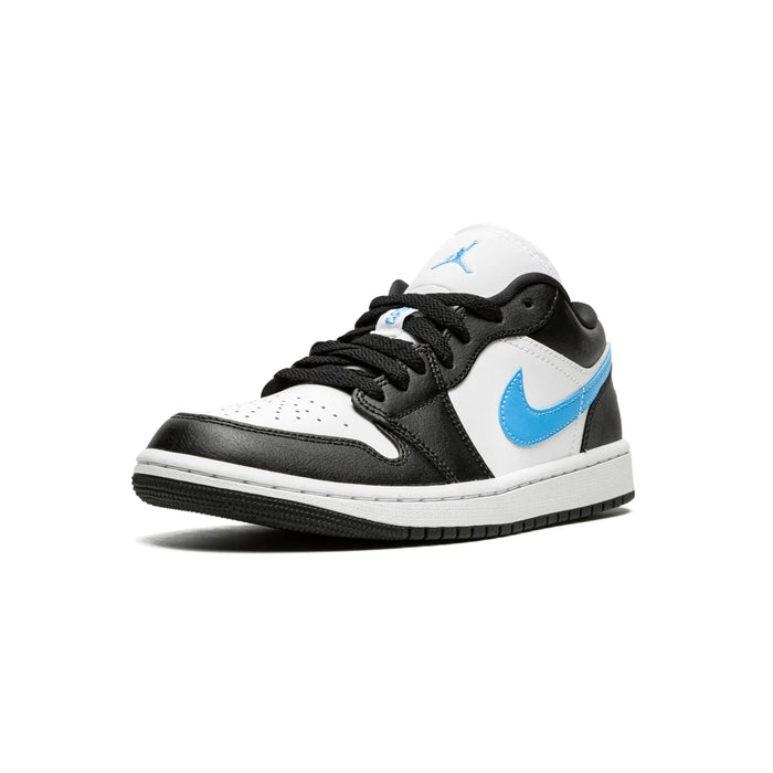 Jordan 1 Low Black University Blue White (femei)