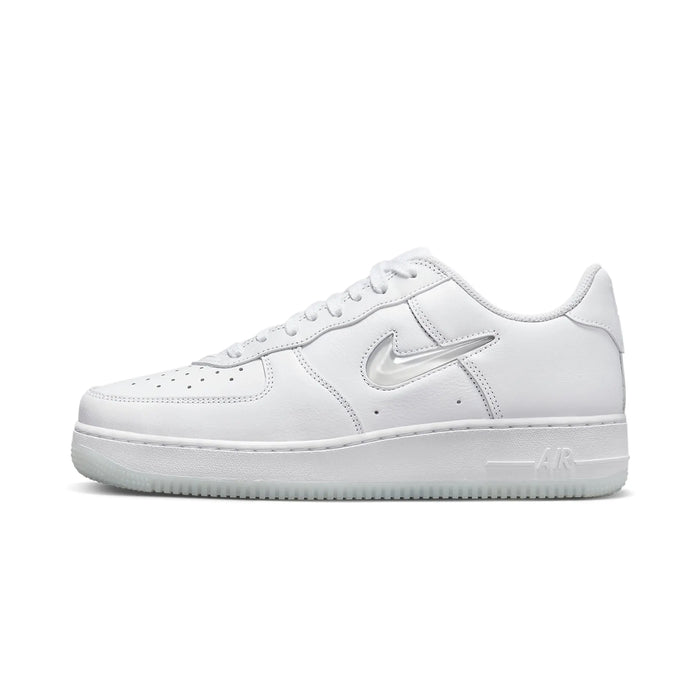 Nike Air Force 1 Low '07 Retro Color of the Month Jewel Swoosh Triple White