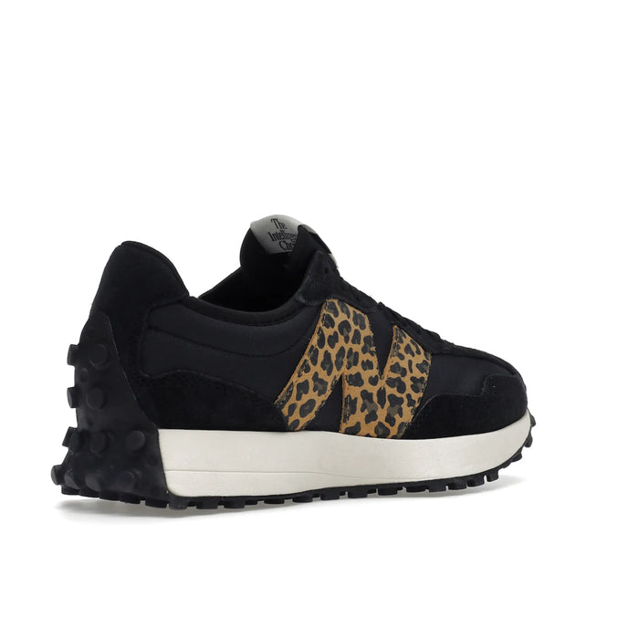 New Balance 327 Black Leopard Print White (Women's)