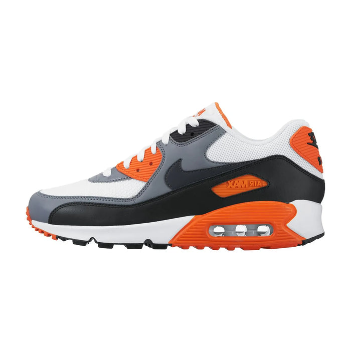 Nike Air Max 90 Biały Szary Pomarańczowy