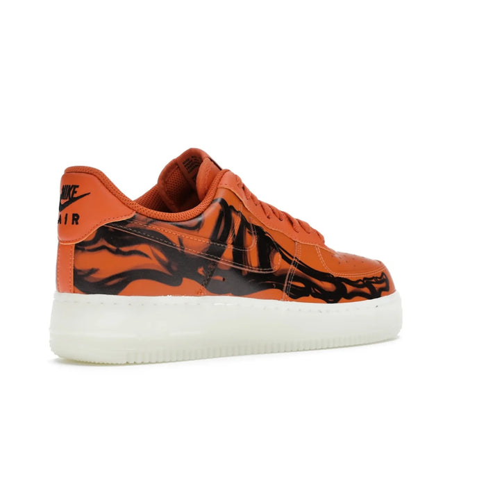 Nike Air Force 1 Low Orange Skeleton Halloween (2020)