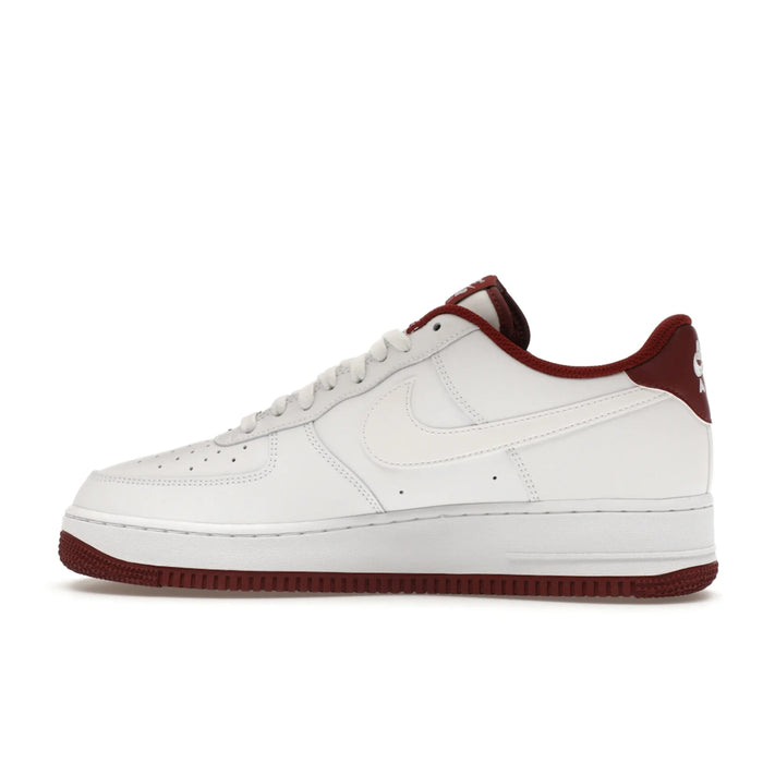 Nike Air Force 1 Low '07 White Dark Beetroot