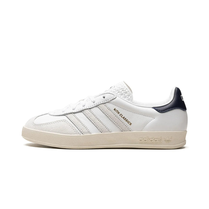 adidas Gazelle Indoor Kith Classics, alb, bleumarin