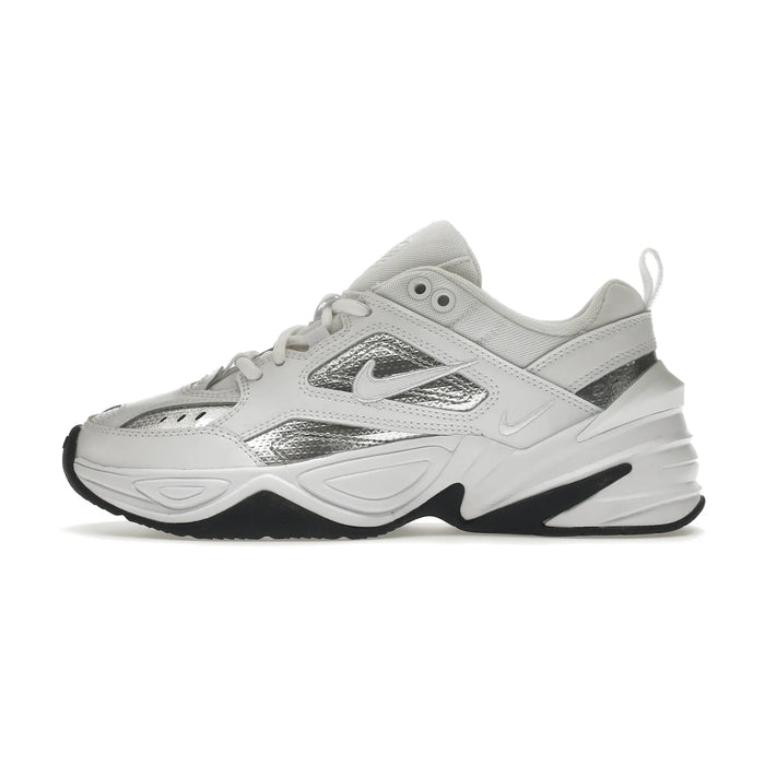 Nike M2K Tekno White Metallic Silver Black (Women's)