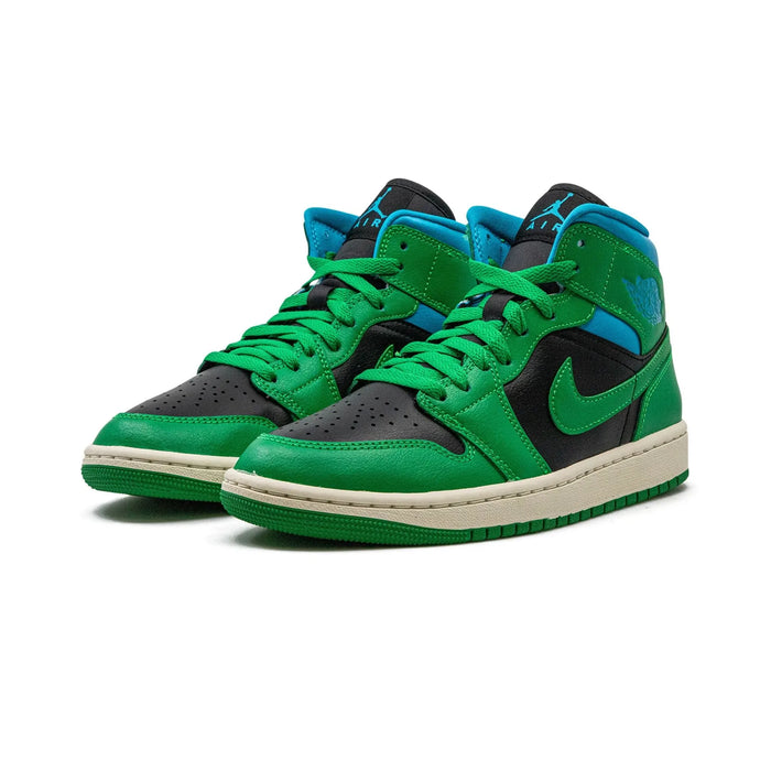 Jordan 1 Mid Lucky Green Aquatone (femei)