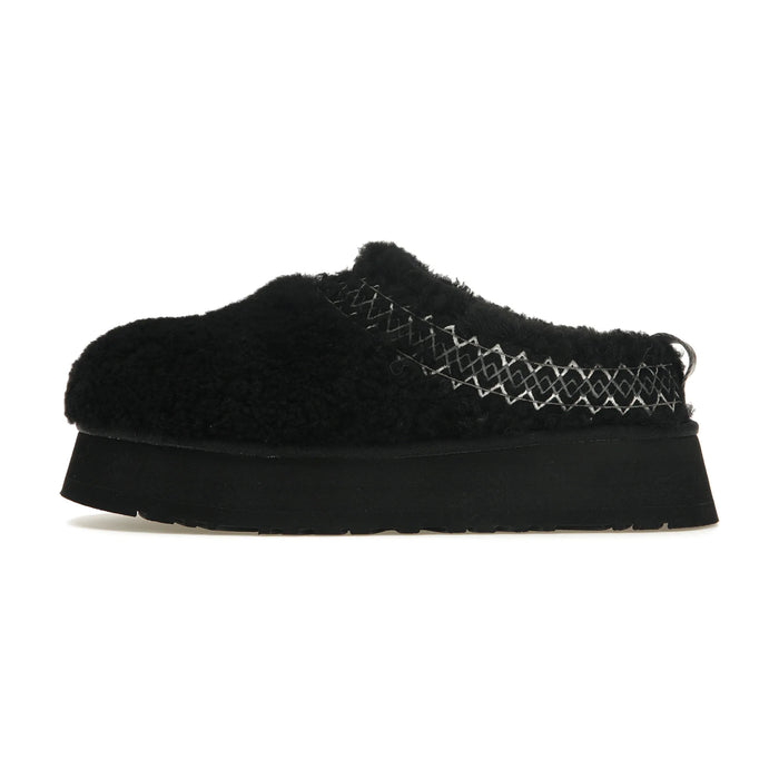 UGG Tazz Slipper Heritage Braid Czarny (damski)