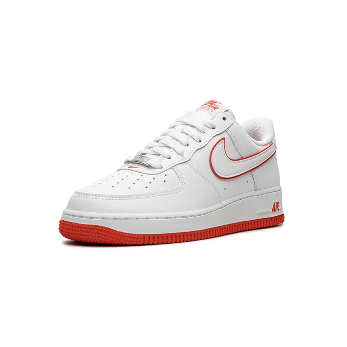 Nike Air Force 1 Low '07 Biały Picante Czerwony