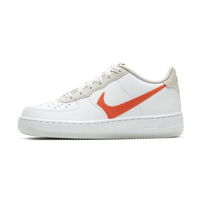 Nike Air Force 1 alb portocaliu total (GS)