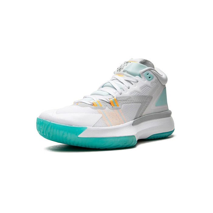 Jordan Zion 1 White Dynamic Turquoise