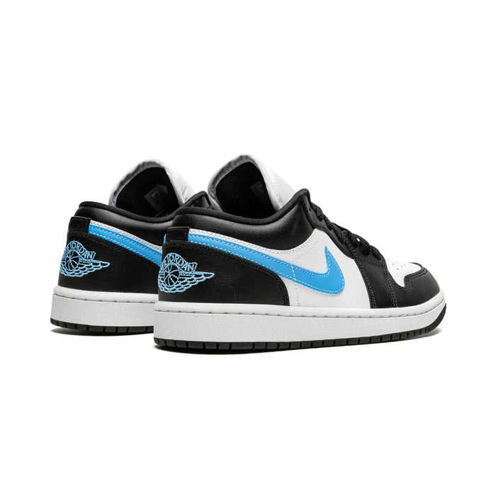 Jordan 1 Low Black University Blue White (femei)