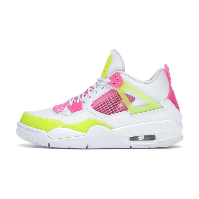 Jordan 4 Retro White Lemon Pink (GS)