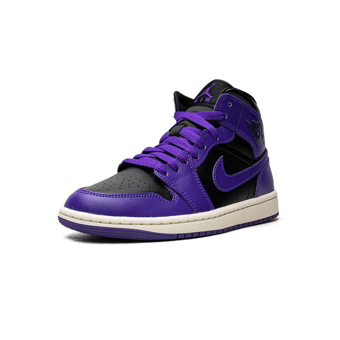 Jordan 1 Mid Purple Black (femei)