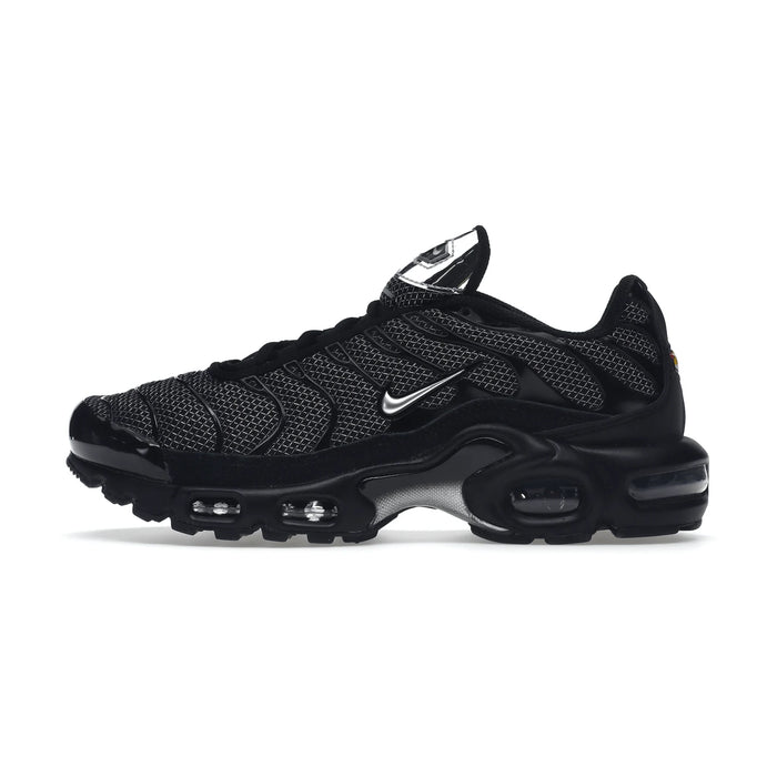 Nike Air Max Plus Czarny Zamsz Srebrny (Damskie)