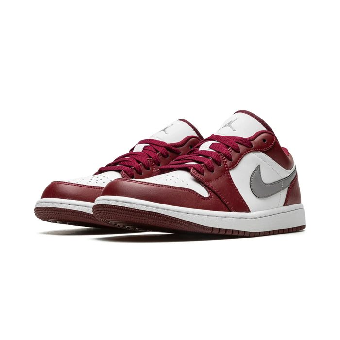 Jordan 1 Low Biały Bordeaux