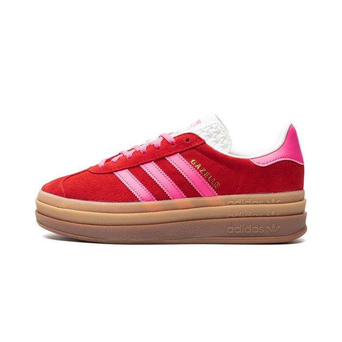 adidas Gazelle Bold Collegiate Red Lucid Pink (damskie)