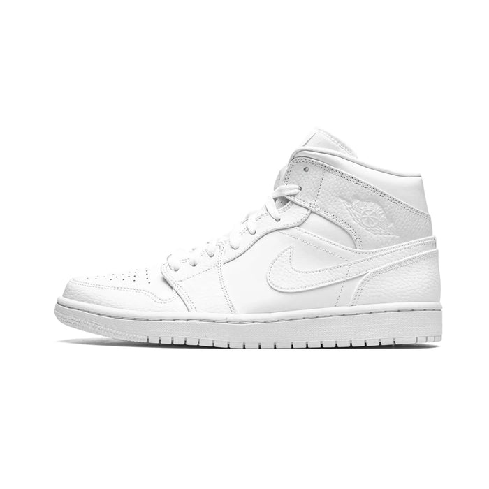 Jordan 1 Mid Triple White 2.0 (2020)