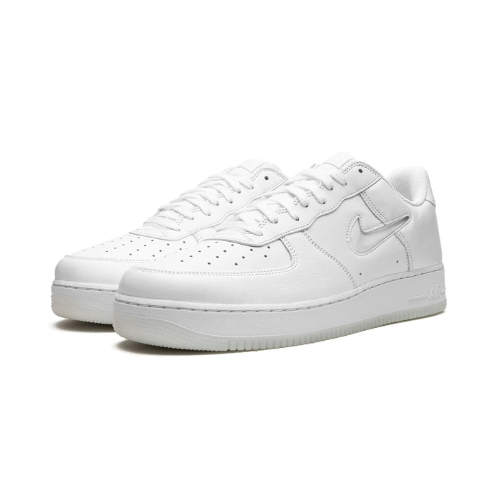 Nike Air Force 1 Low '07 Retro Color of the Month Jewel Swoosh Triple White