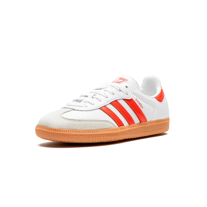 Adidas Samba OG White Solar Red Gum (damskie)