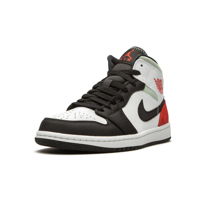 Jordan 1 Mid SE Czerwone Czarne Palce