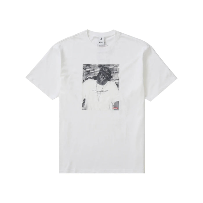 Supreme Jordan Biggie S/S Top White