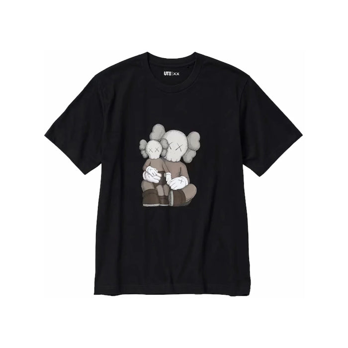 Tricou grafic cu mânecă scurtă KAWS x Uniqlo UT (Mărimea SUA) negru