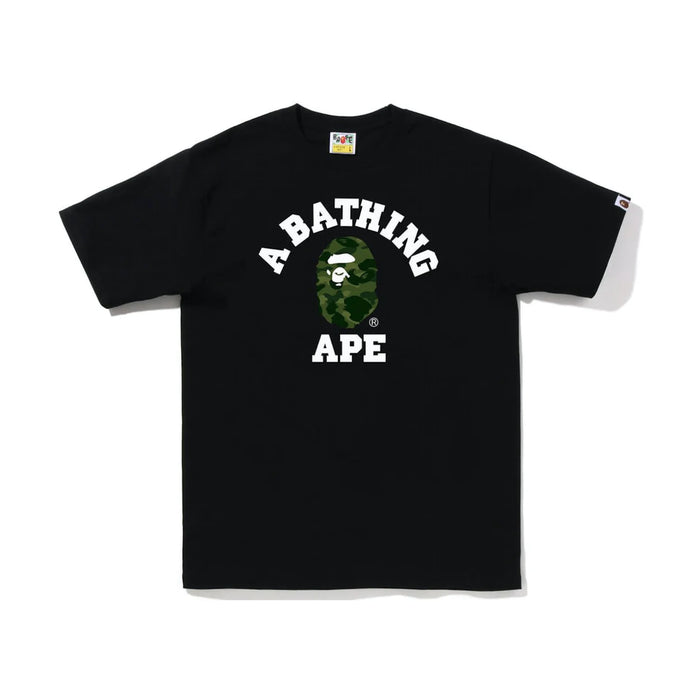 BAPE Color Camo College Tee (FW22) Black Green