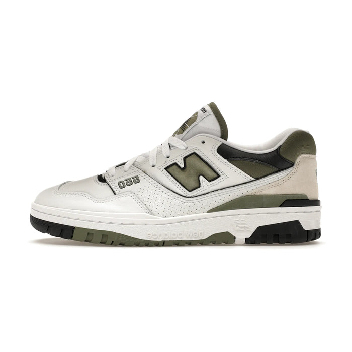 New Balance 550 White Dark Olivine