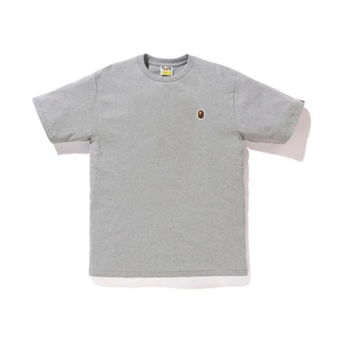 BAPE Ape Head One Point Tee Gray