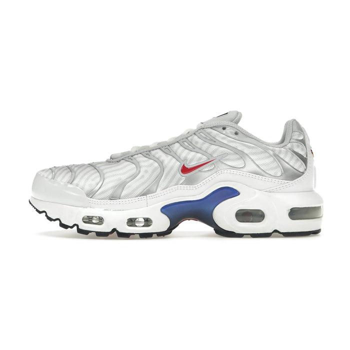 Nike Air Max Plus Biały Uniwersytecki Czerwony (GS)