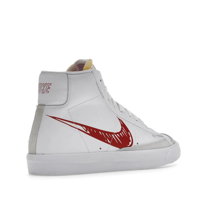 Nike Blazer Mid 77 Sketch White Red