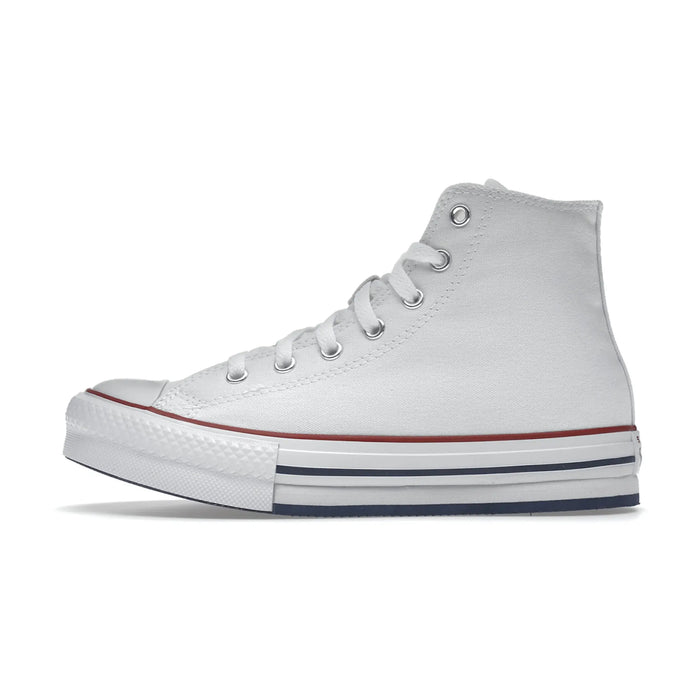 Converse Chuck Taylor All Star EVA Podnoszone Platformy Hi Białe (GS)