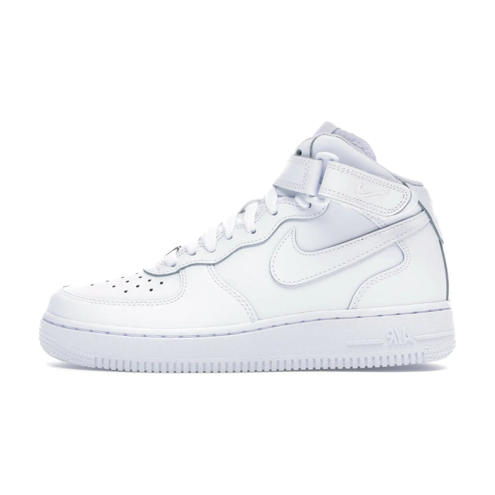 Nike Air Force 1 Mid White (GS)