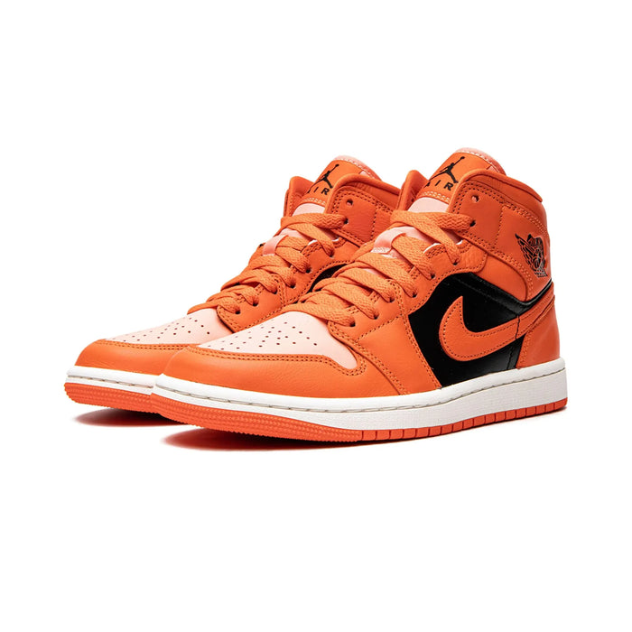 Jordan 1 Mid SE Rush Orange Crimson Bliss (damskie)