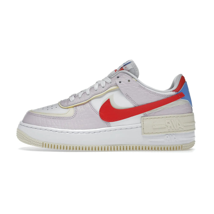 Nike Air Force 1 Low Shadow Regal Pink Coconut Milk University Blue Fusion Red (damskie)