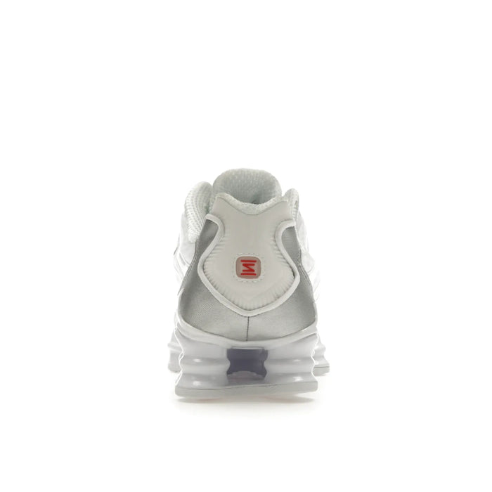 Nike Shox TL White Metallic Silver Max Orange (femei)