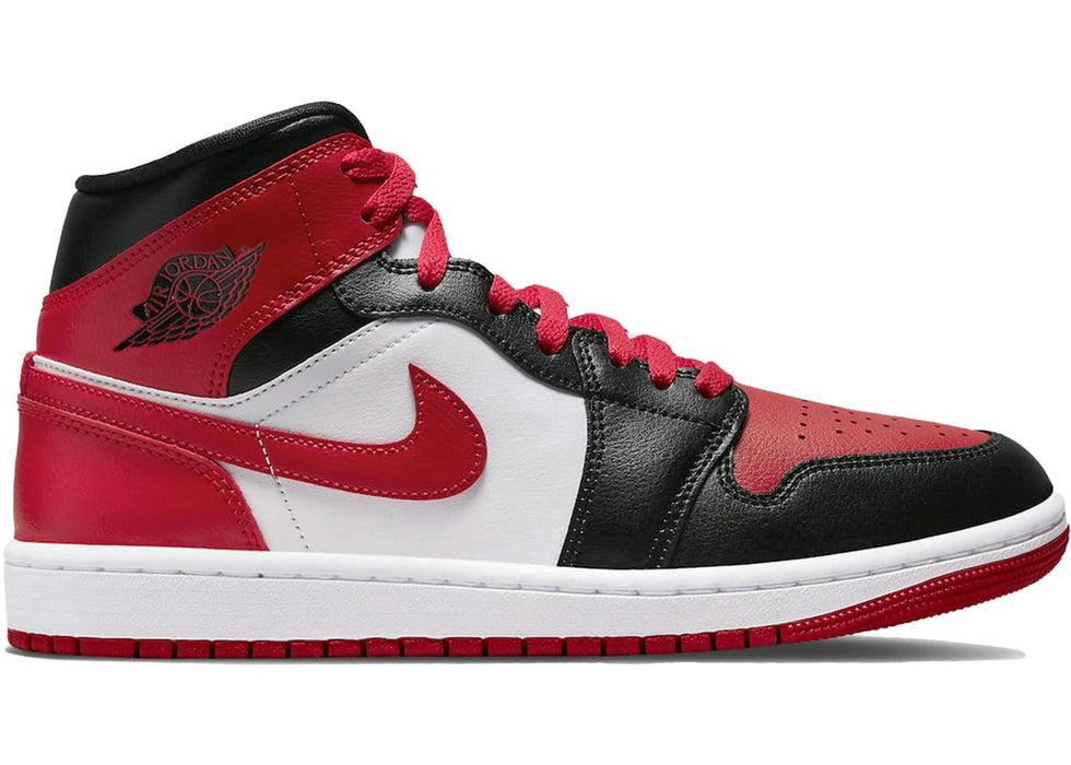 Jordan 1 Mid Alternate Bred Toe (Women's)