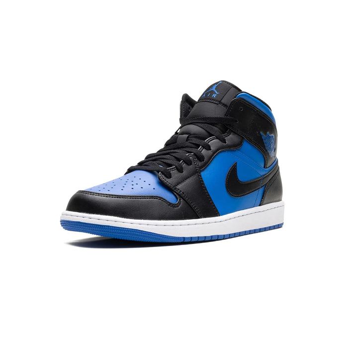 Jordan 1 Mid Black Royal Blue