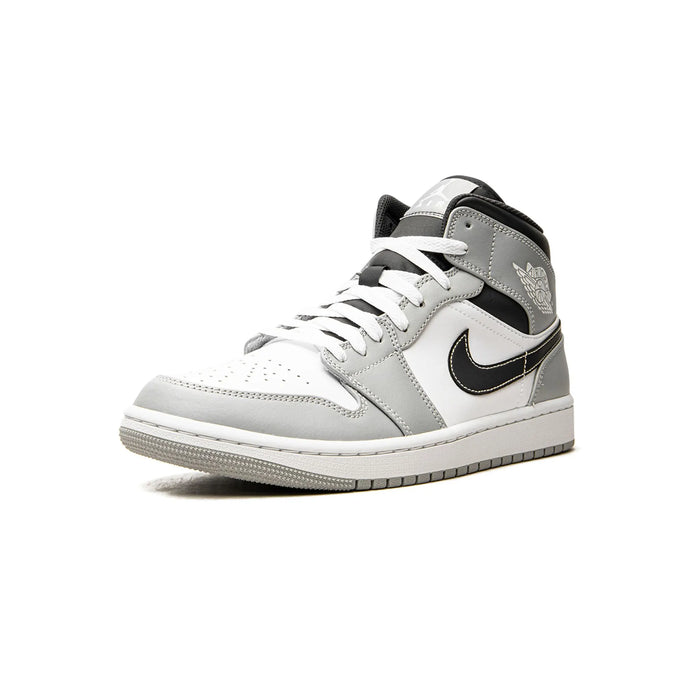 Jordan 1 Mid Light Fum Gri Antracit