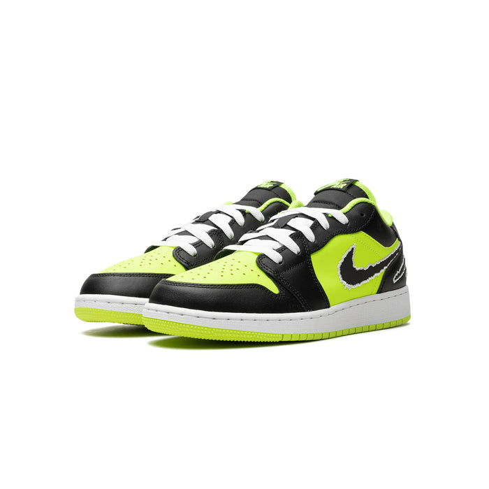 Jordan 1 Low SE Black Cat Volt (GS)