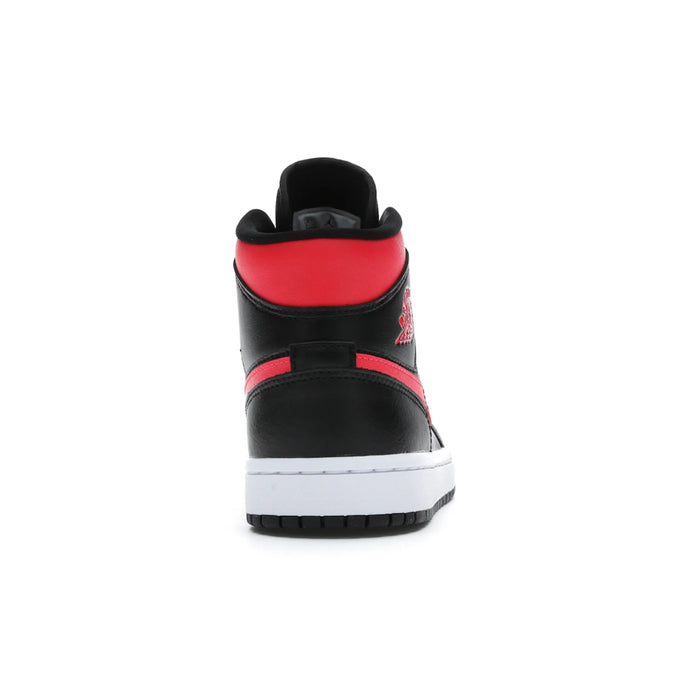 Jordan 1 Mid Black Siren Red (Women's)