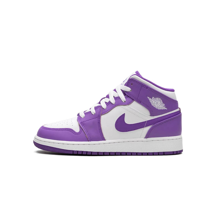 Jordan 1 Mid Purple Venom (GS)